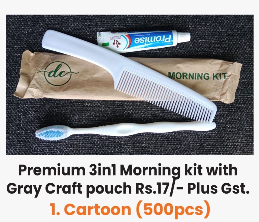 Premium 3in1 Morning kit (500pcs)